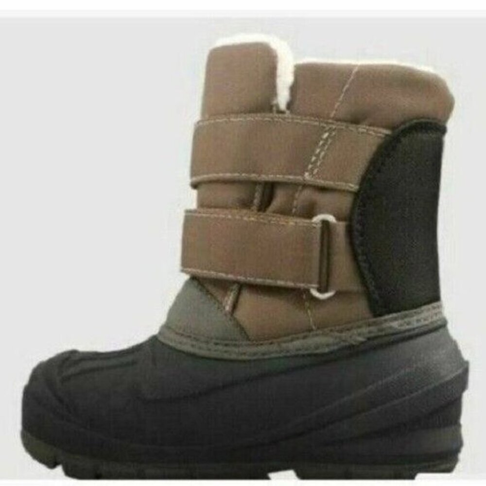 Cat & Jack Winter Boots Kids Shoes Tan Lev Boys Size 5